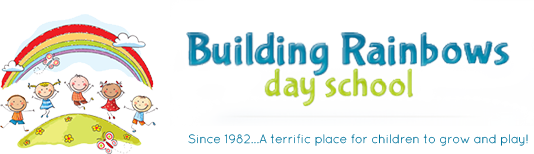 Building Rainbows Day School Logo